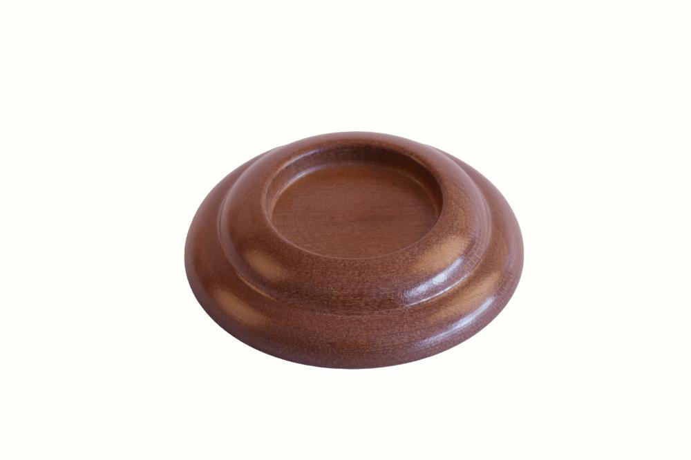 Klavier Untersetzer Holz; geschwungene Form; innen, 50 mm