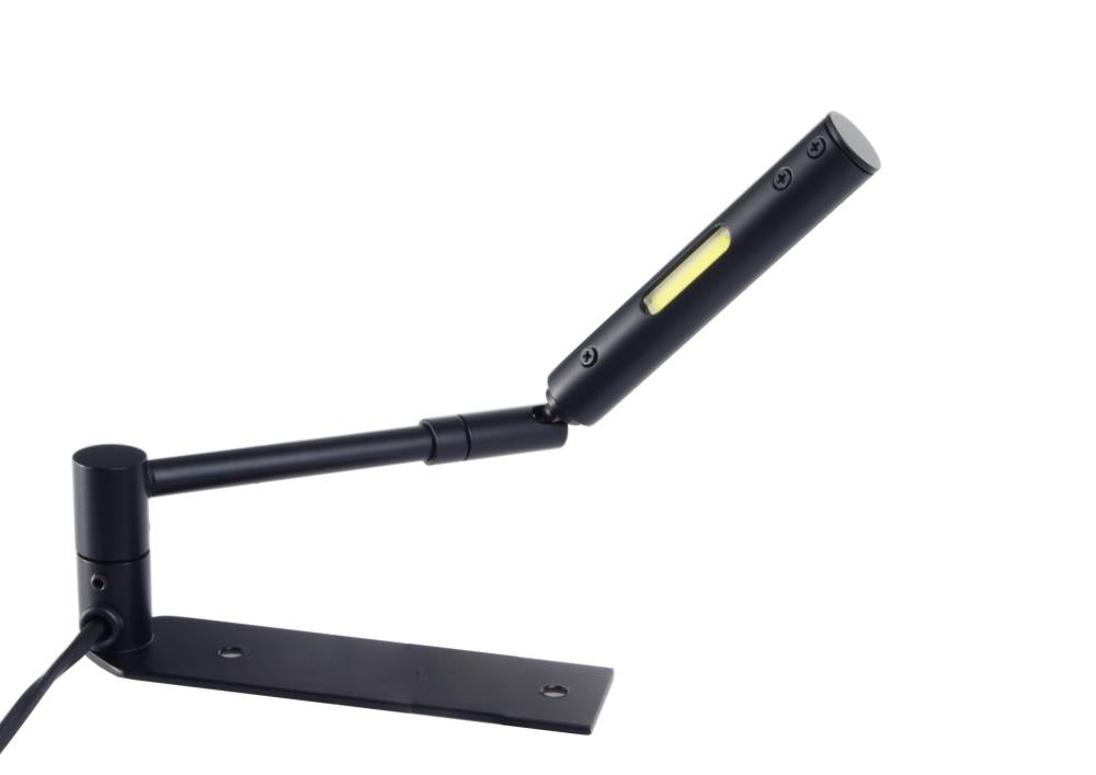 Leuchten Flügel; UNISONO; dezente Einbauleuchte; schwarz matt; 2 x LED, 3,5 W; 2700 K, warmweiß