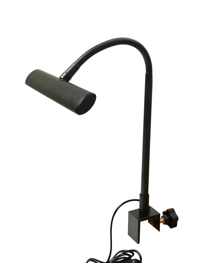 Leuchten Flügel, Digital-Piano; L-444; Notenpult-Klemmleuchte; schwarz matt; LED, Strip, 4 W; 380 Lumen