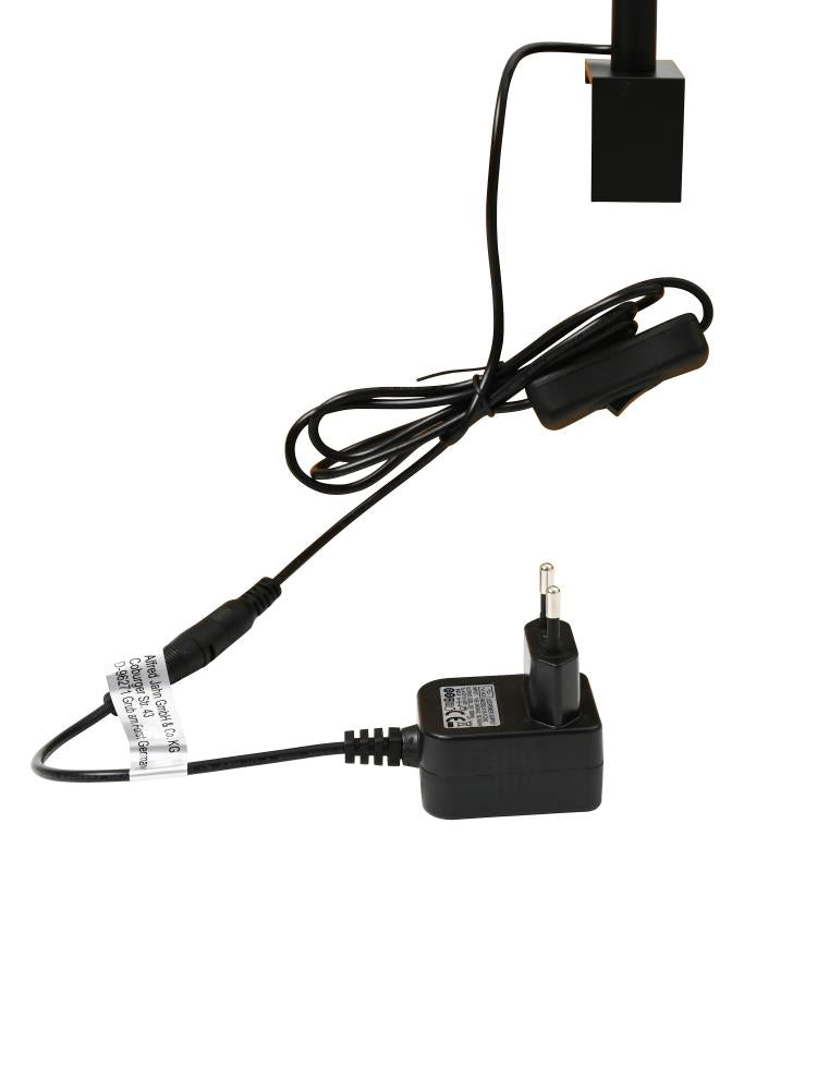 Leuchten Flügel, Digital-Piano; L-444; Notenpult-Klemmleuchte; schwarz matt; LED, Strip, 4 W; 380 Lumen