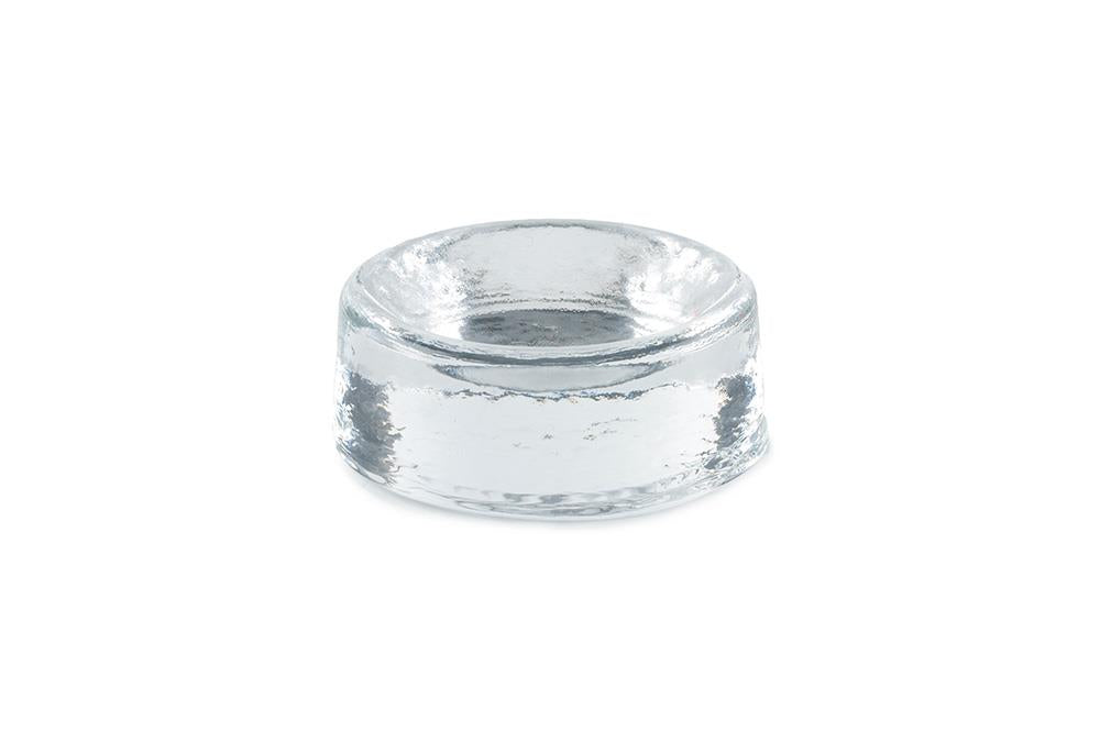 Klavier Untersetzer Glas; transparent; rund; innen, 50 mm
