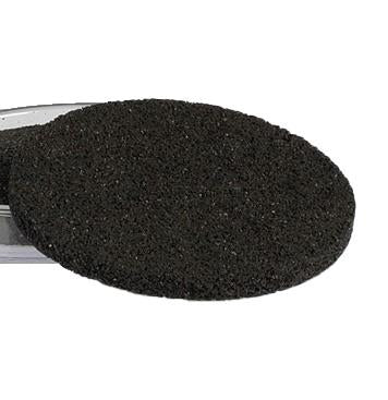 Flügel Untersetzer ISO-FLOOR, Einlage-Matte; schwarz; Schallschutz; 80 x 6 mm